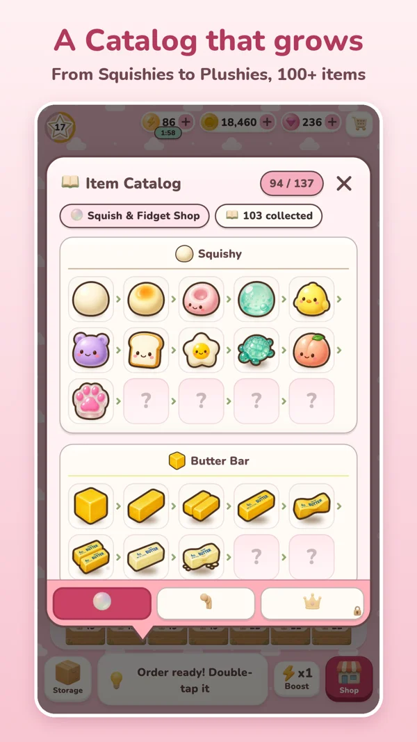 Item catalog